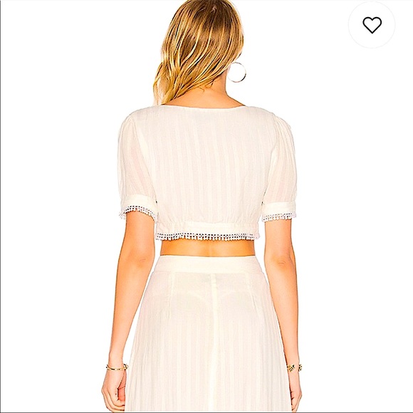 REVOLVE x Majorelle white cactus crop top - Picture 4 of 8